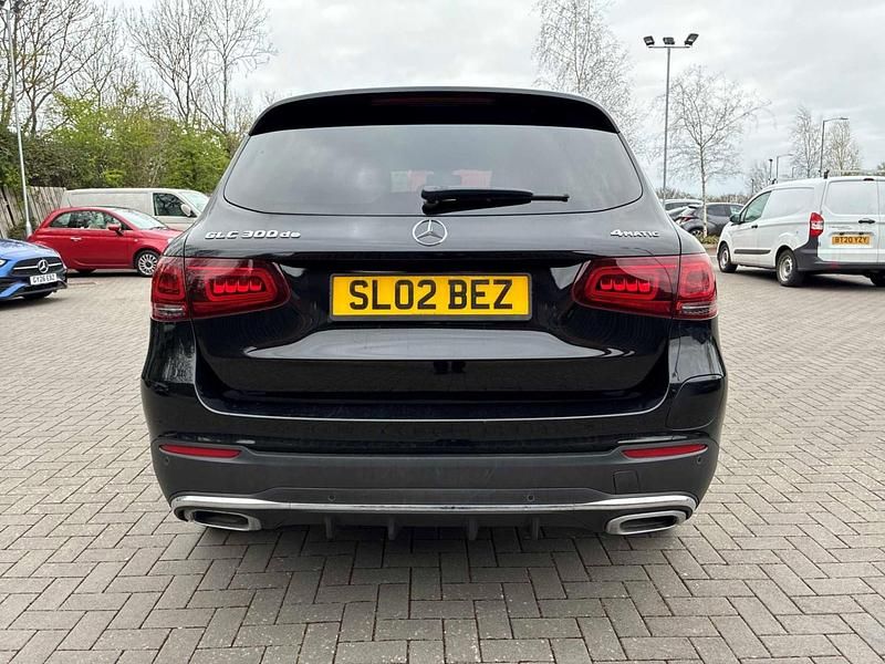 Used Mercedes GLC300 AMG line 2022 Black Estate