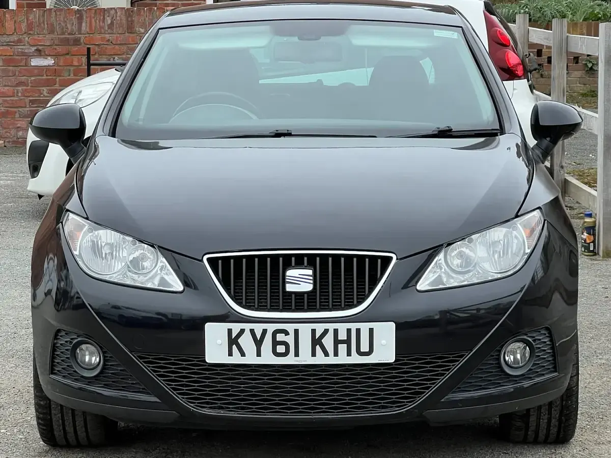Used Seat Ibiza 105 HP (77 kW) 2011 Black Hatchback