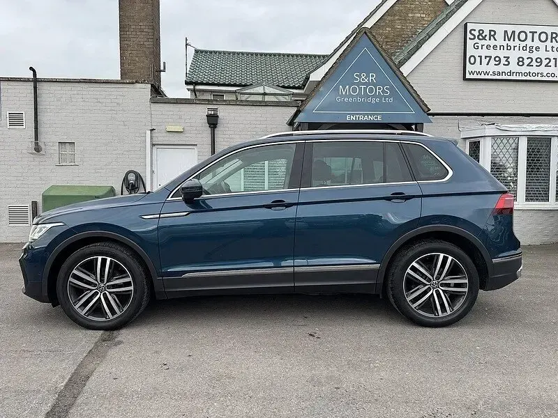 Used VW Tiguan Elegance 150 HP (110 kW) 2021 Blue SUV