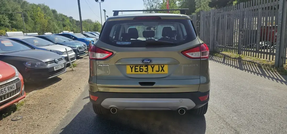 Used Ford Kuga Titanium 163 HP (119 kW) 2013 Green SUV