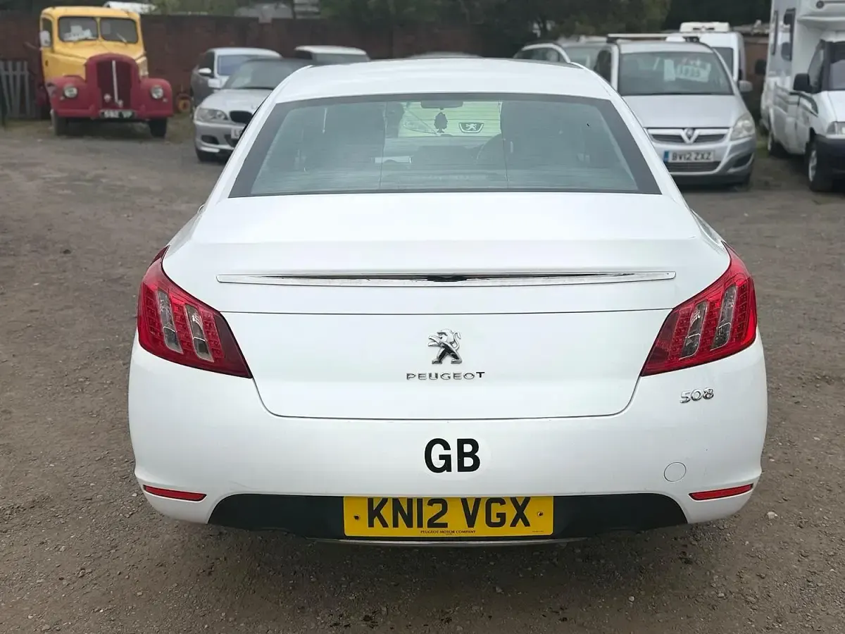 Used Peugeot 508 2012 White Sedan