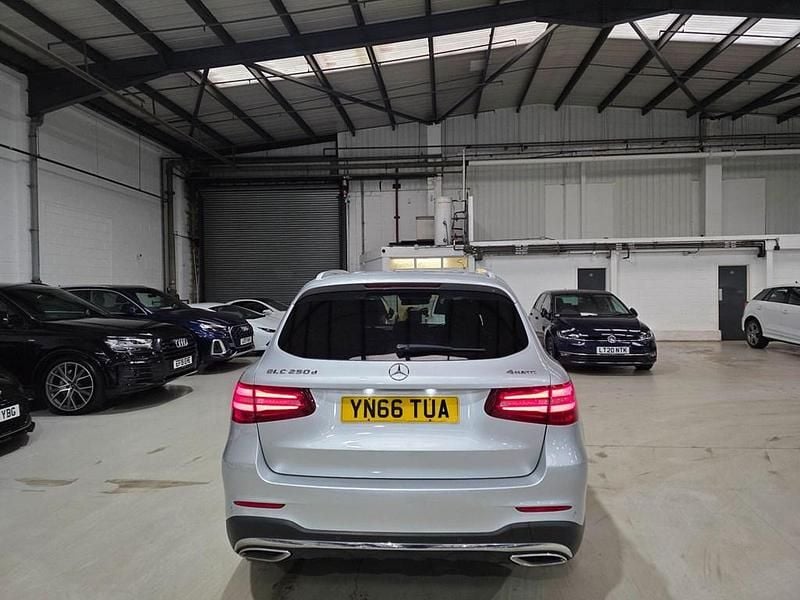 Used Mercedes GLC250 AMG line 204 HP (150 kW) 2016 Silver SUV