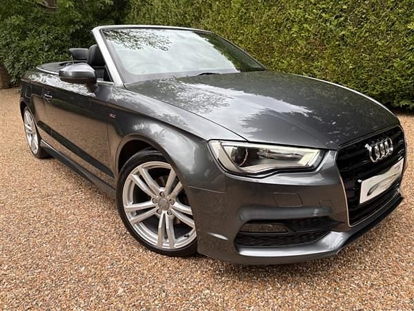 Daytona grey Used 2016 Audi Cabriolet S-Line Cabriolet | £11,950 - Image 1/1