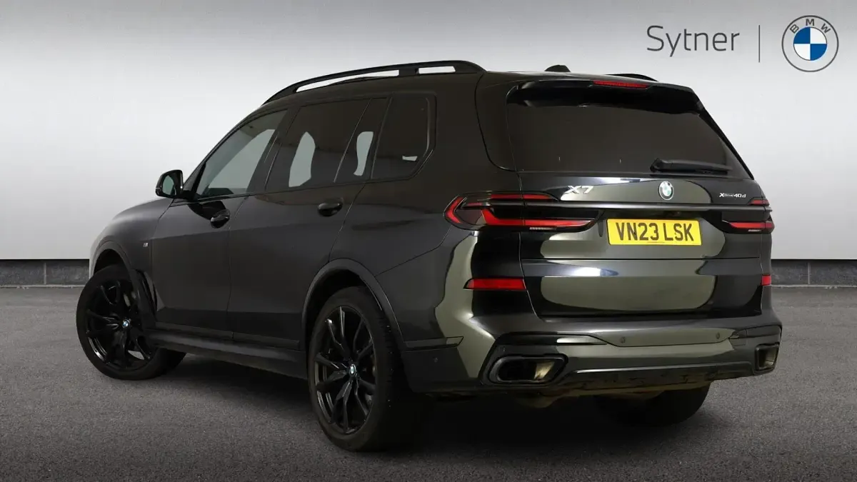 Used BMW X7 M Sport 347 HP (255 kW) 2023 Black SUV