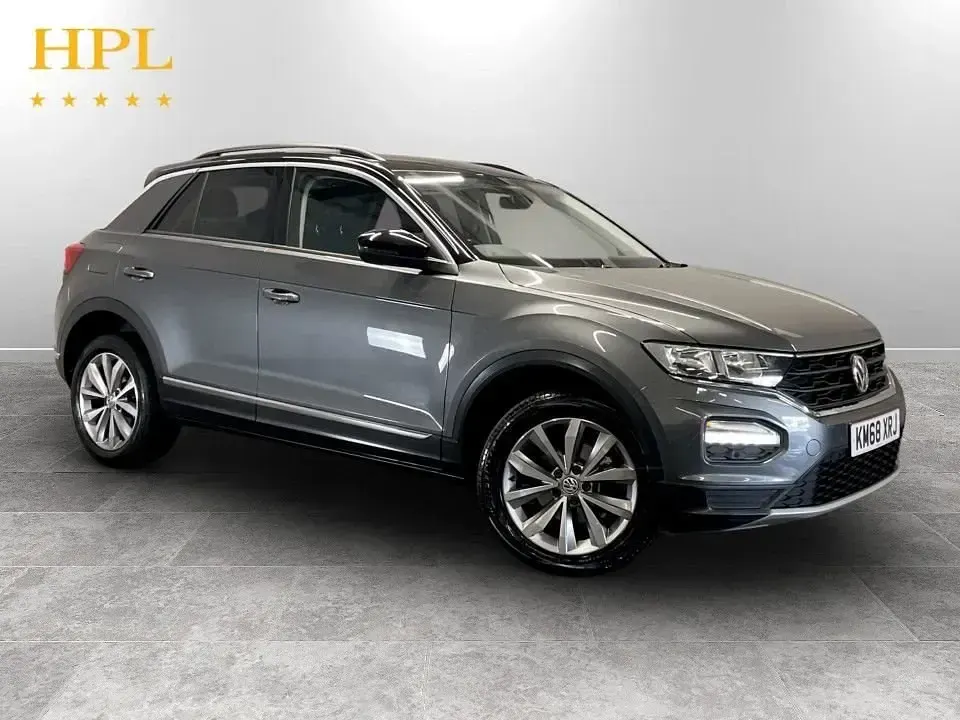 Used VW T-Roc Design 150 HP (110 kW) 2018 Grey SUV