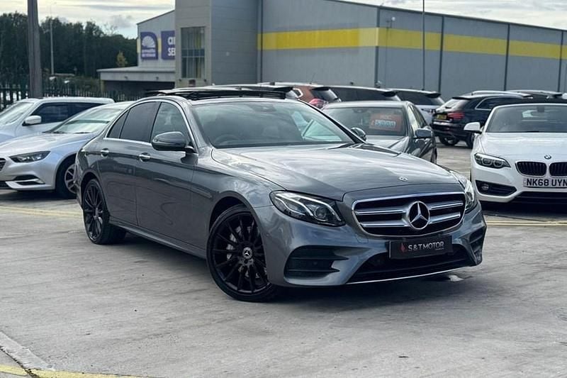 Grey Used 2018 Mercedes E400 AMG Line Premium Plus Sedan | £21,000 (Good price) - Image 1/1