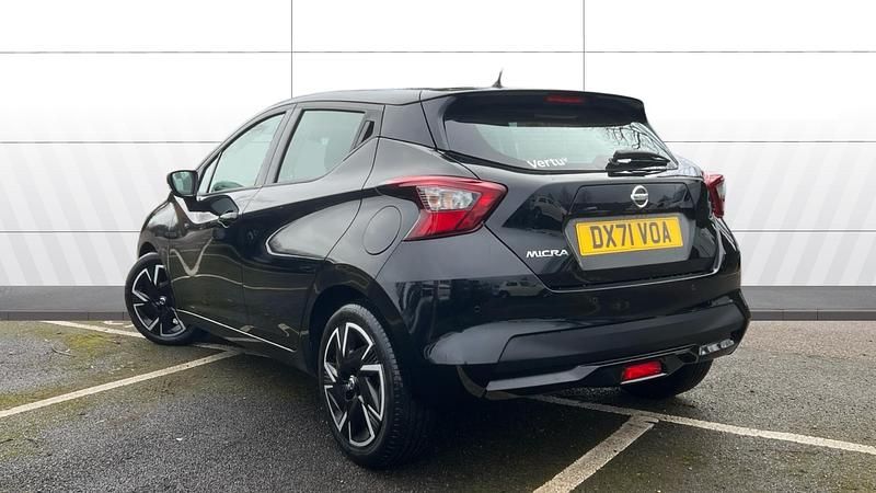 Used Nissan Micra Acenta 92 HP (67 kW) 2021 Black Hatchback