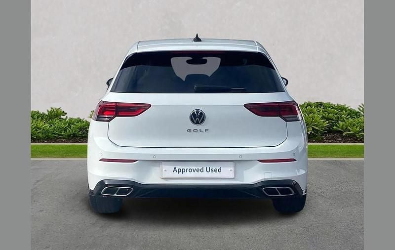 Used VW Golf VIII R-line 130 HP (95 kW) 2021 White Hatchback