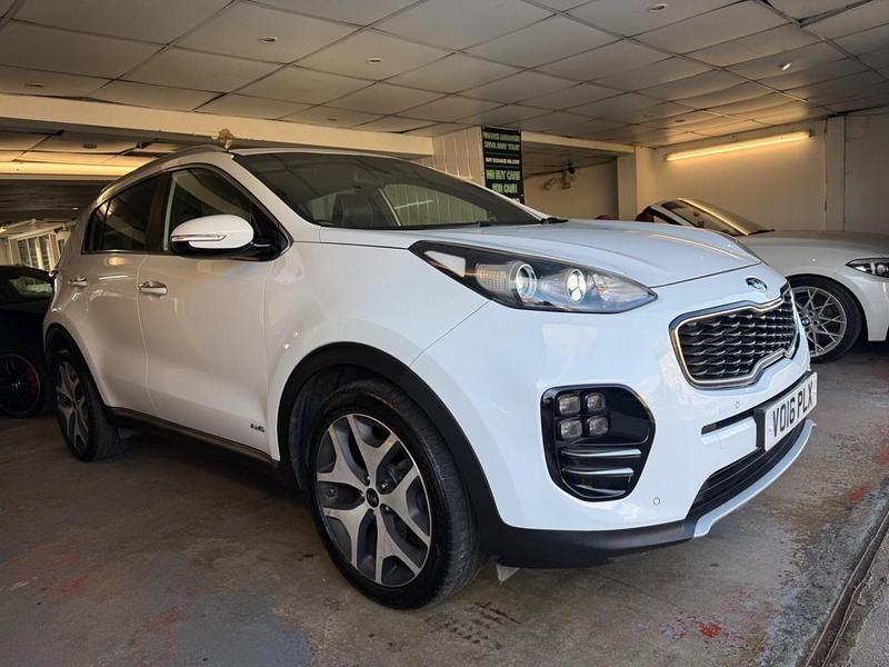 Used Kia Sportage GT-Line 136 HP (100 kW) 2016 White SUV