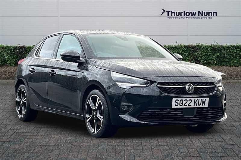 Used Vauxhall Corsa Ultimate 100 HP (73 kW) 2022 Black Hatchback