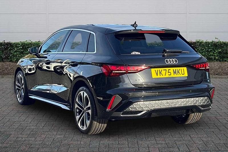 New Audi A3 e-tron S-Line 200 HP (147 kW) 2025 Mythos black, metallic Hatchback