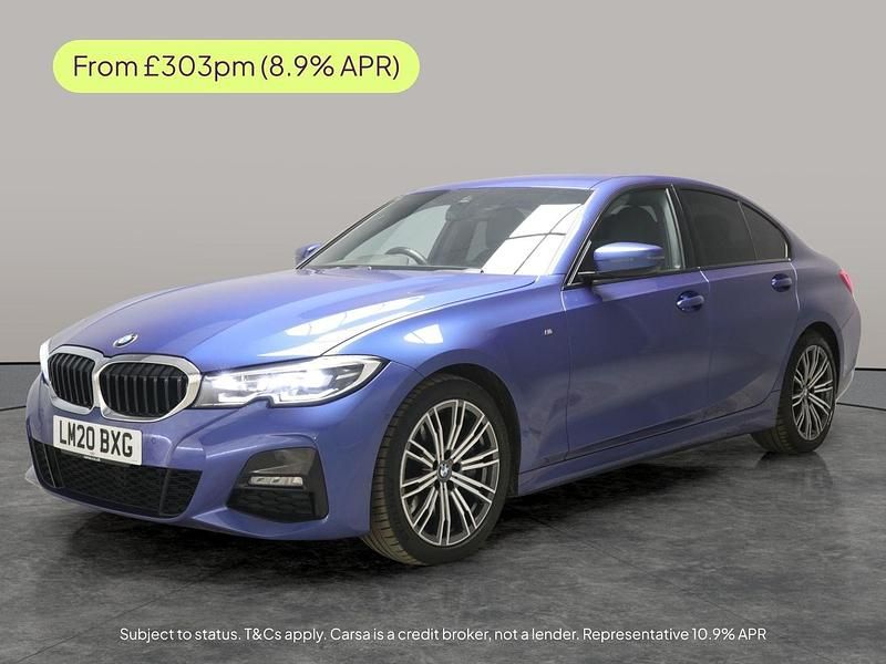 Blue Used 2020 BMW 330 M Sport Sedan | £18,991 (Good price) - Image 1/2