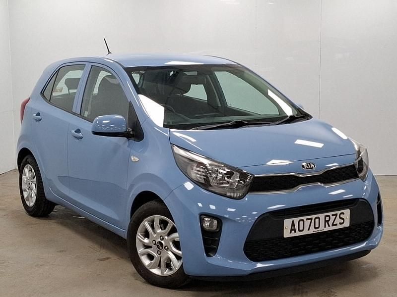 Used Kia Picanto 2020 Blue Hatchback