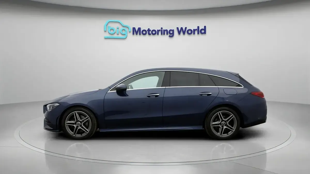 Used Mercedes CLA220 AMG Line Premium 2022 Blue Sedan