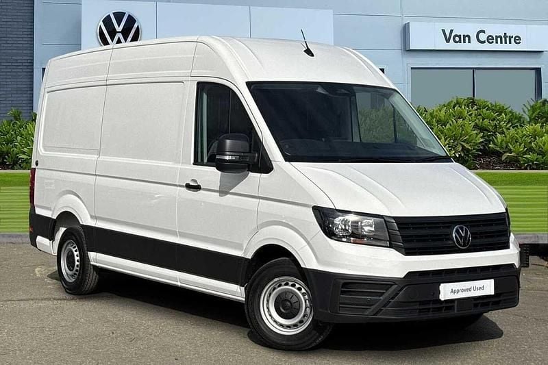 White New 2025 VW Crafter Van | £30,991 (Good price) - Image 1/4