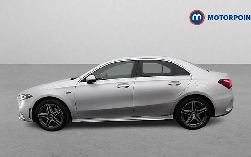 Used Mercedes A250 AMG Line Premium 218 HP (160 kW) 2021 Silver Sedan
