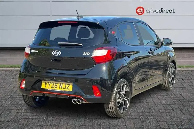 New Hyundai i10 N Line 90 HP (66 kW) 2026 Black Hatchback