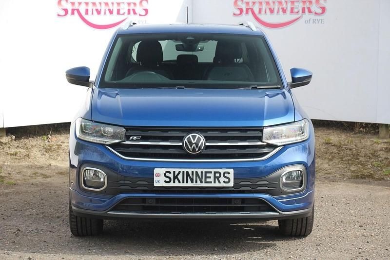 Used VW T-Cross R-line 150 HP (110 kW) 2021 Blue SUV