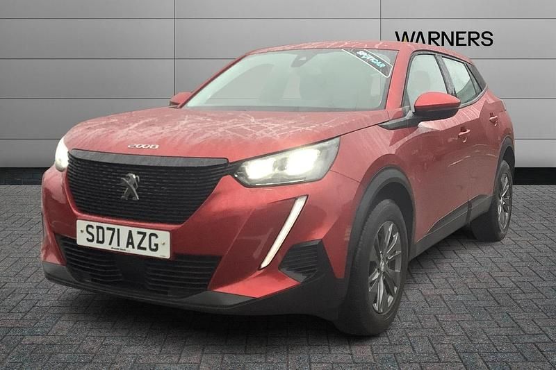 Used Peugeot 2008 Active Premium 100 HP (73 kW) 2021 Red SUV