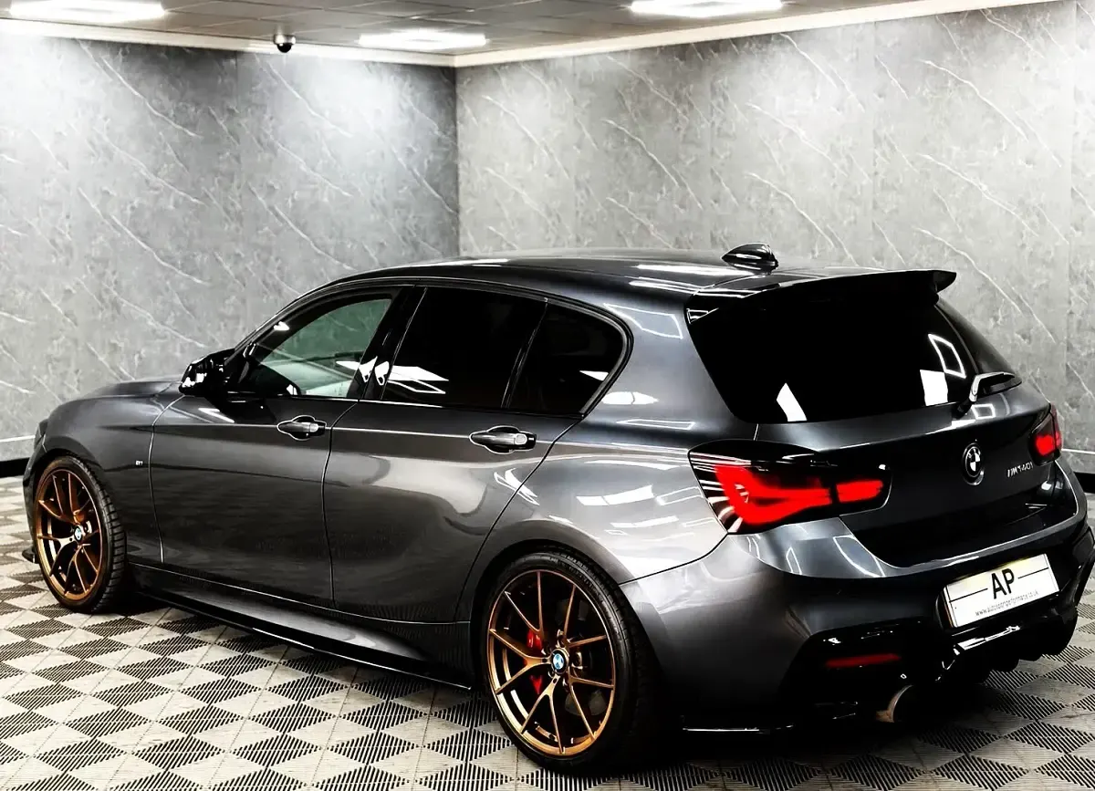 Used BMW M140 M Sport 450 HP (330 kW) 2018 Grey Hatchback