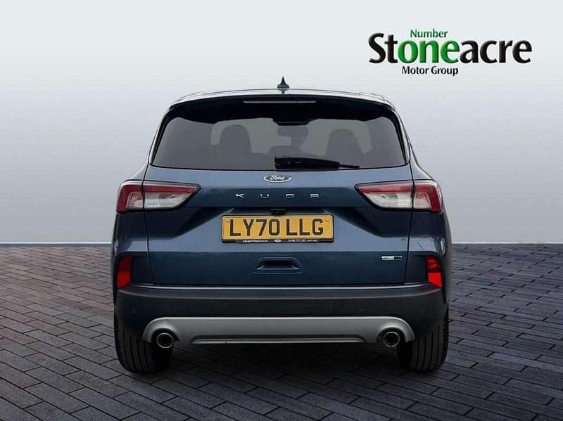 Used Ford Kuga Titanium 147 HP (108 kW) 2021 Blue SUV