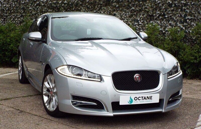 Silver Used 2014 Jaguar XF R-Sport Sedan | £10,195 (Expensive) - Image 1/4