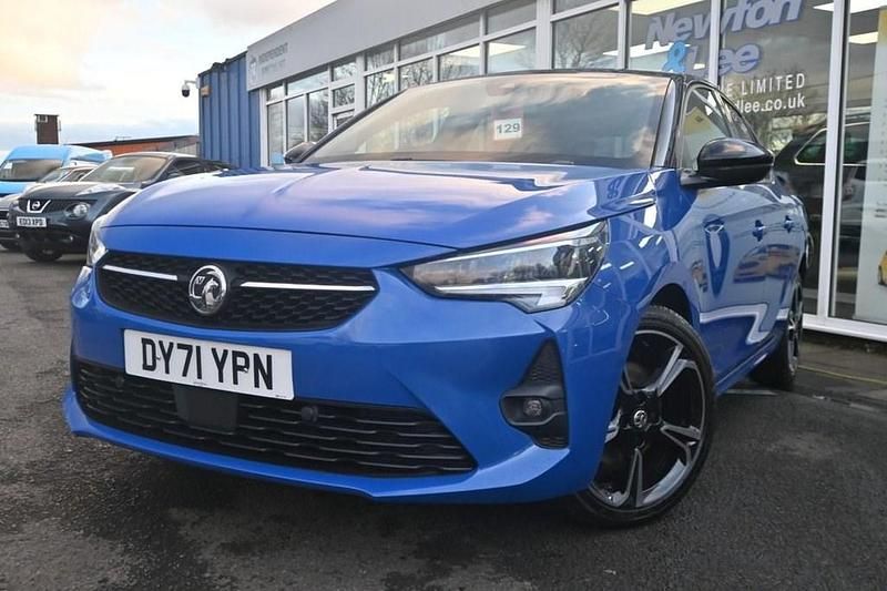 Used Vauxhall Corsa Edition 100 HP (73 kW) 2022 Blue Hatchback