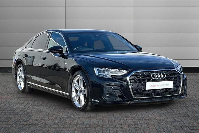 Used Audi A8 S-Line 340 HP (250 kW) 2023 Black Sedan