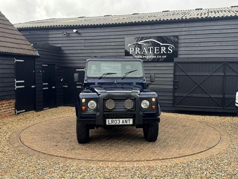Used Land Rover Defender 120 HP (88 kW) 2003 Blue SUV