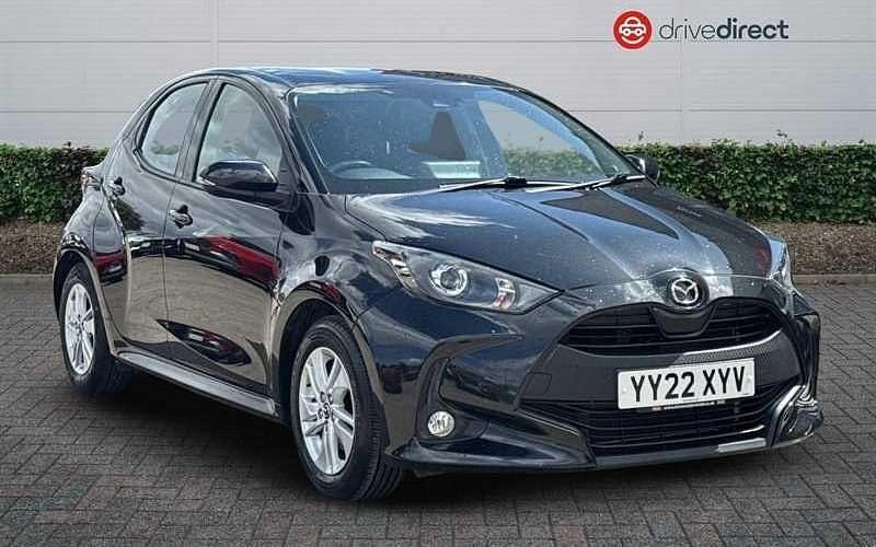 Black Used 2022 Mazda 2 Hatchback | £14,980 (Fair price) - Image 1/4