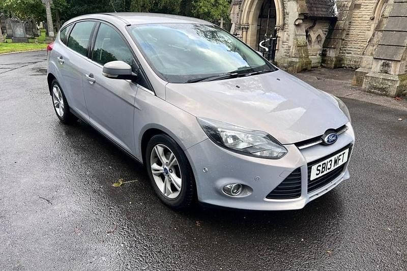 Silver Used 2013 Ford Focus Zetec Hatchback | £2,690 (Good price) - Image 1/1