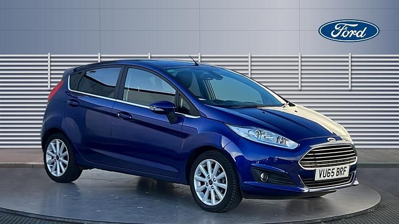 Blue Used 2015 Ford Fiesta Titanium Hatchback | £6,500 (Fair price) - Image 1/3