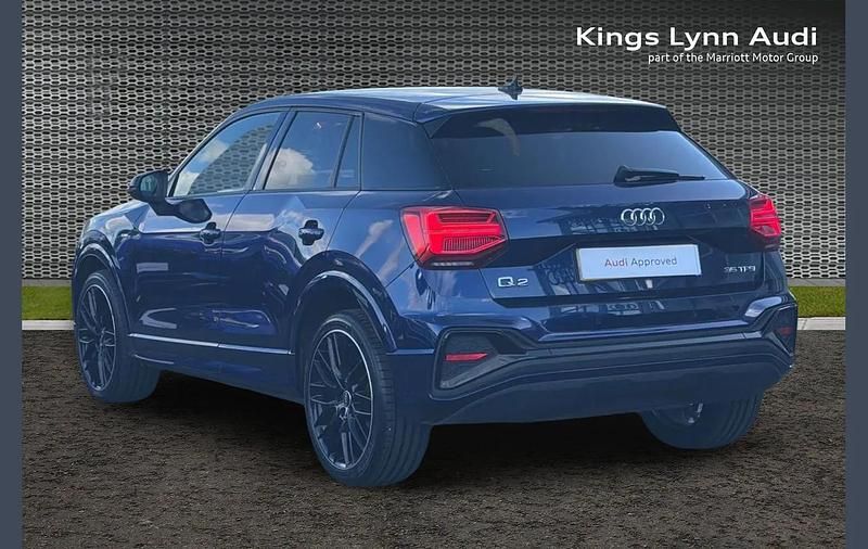 Used Audi Q2 Black Edition 147 HP (108 kW) 2021 Blue SUV