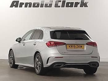 Used Mercedes A180 AMG Line Premium 116 HP (85 kW) 2019 Silver Hatchback