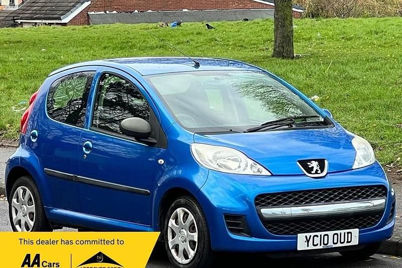 Blue Used 2010 Peugeot 107 Hatchback | £1,795 (Fair price) - Image 1/1