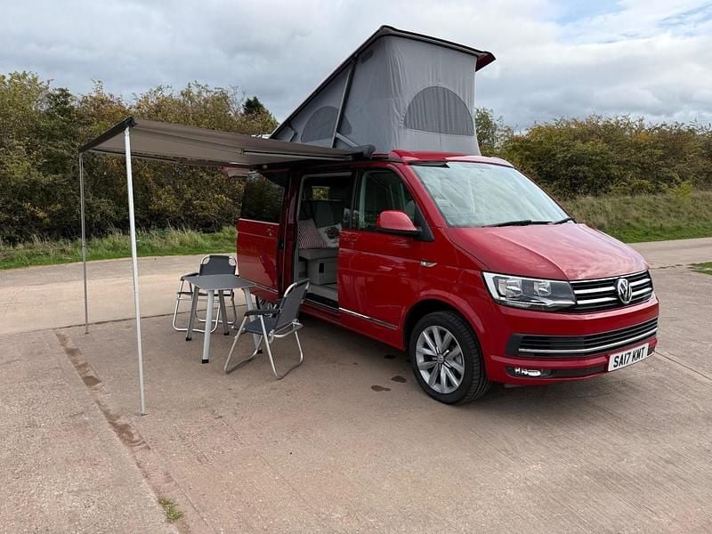 Used VW California California 204 HP (150 kW) 2017 Red Van