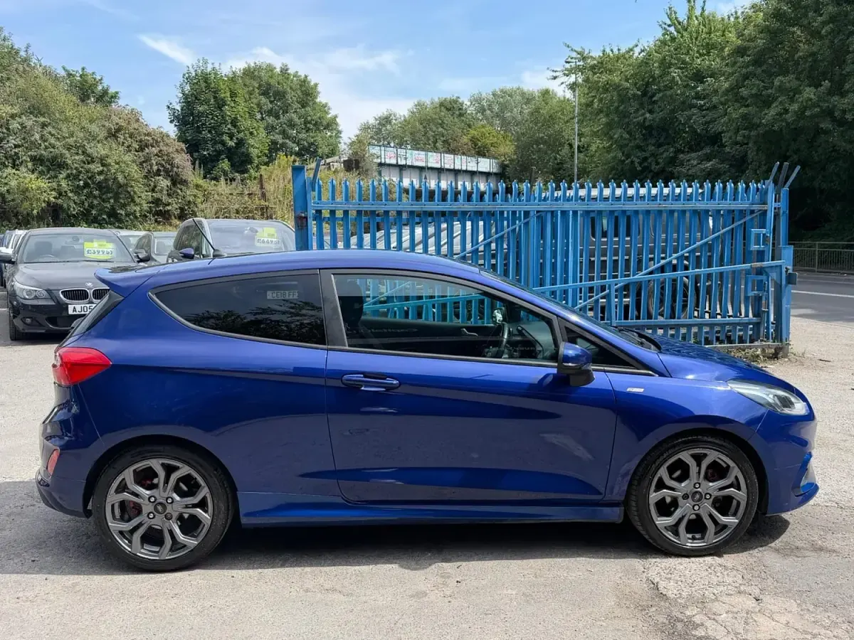Used Ford Fiesta ST-Line 2018 Blue Hatchback