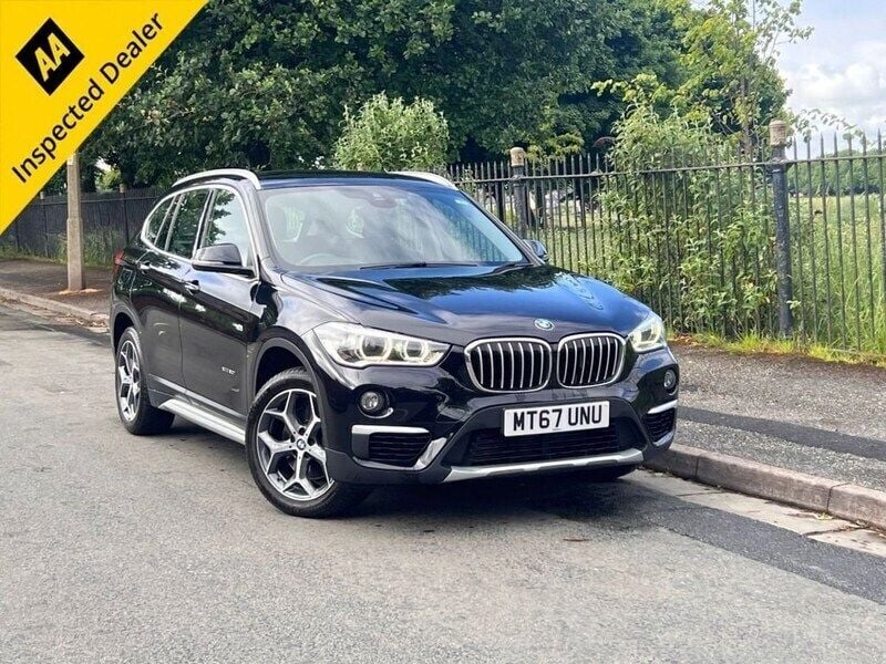 Black Used 2017 BMW X1 xLine SUV | £12,295 (Fair price) - Image 1/4