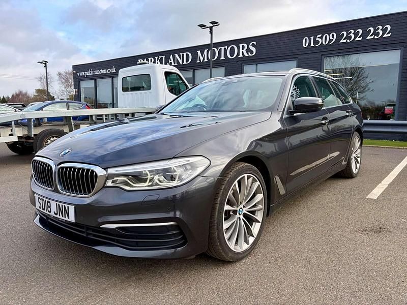 Used BMW 520 Impressive 2018 Grey Estate