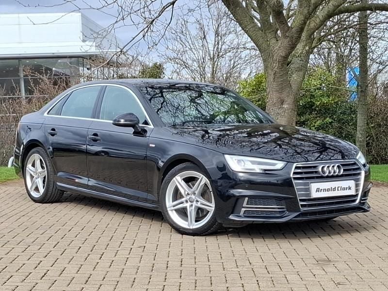 Used Audi A4 S-Line 150 HP (110 kW) 2018 Black Coupe