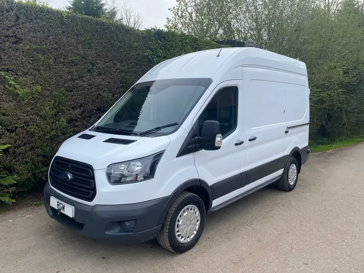 Used Ford Transit 130 HP (95 kW) 2018 White Van