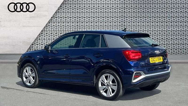 Used Audi Q2 S-Line 150 HP (110 kW) 2023 Blue SUV