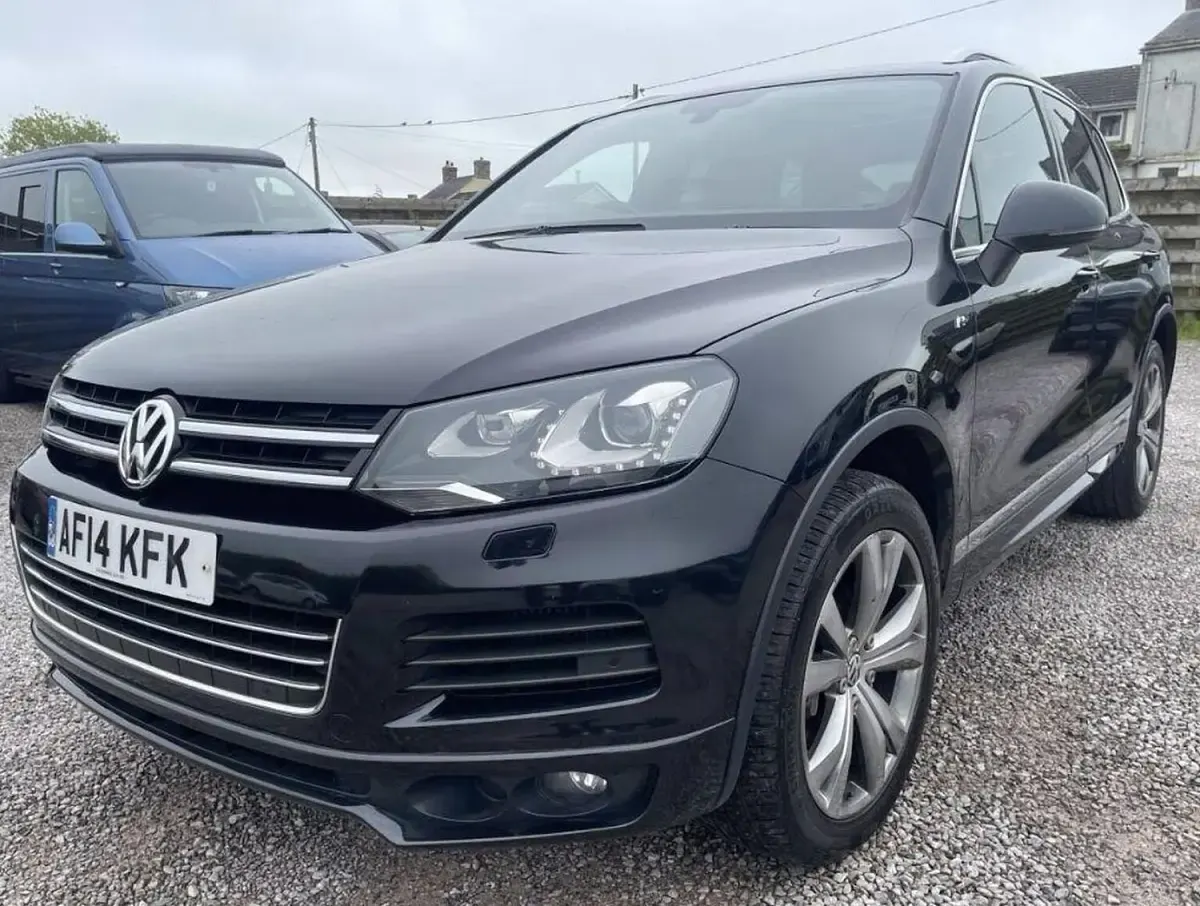 Used VW Touareg R-line 2014 Black SUV