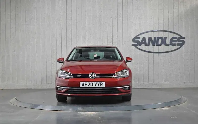 Used VW Golf VII Edition 150 HP (110 kW) 2020 Red Hatchback