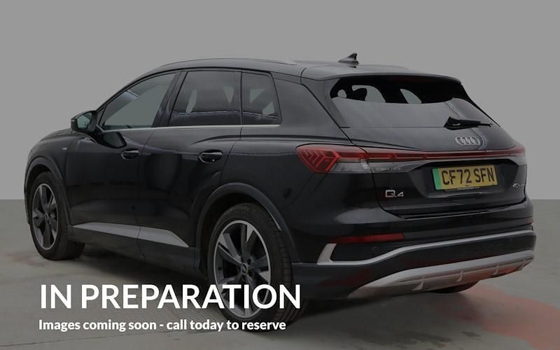 Used Audi Q4 e-tron S-Line 150 kW (204 HP) 2023 Black SUV