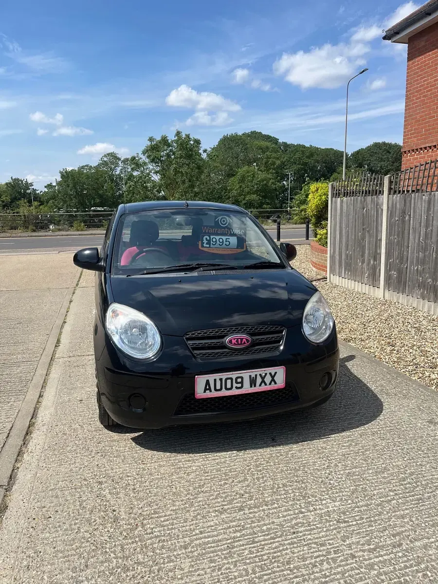 Used Kia Picanto 64 HP (47 kW) 2009 Black Hatchback