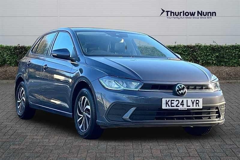 Grey Used 2024 VW Polo Life Hatchback | £16,469 (Good price) - Image 1/4