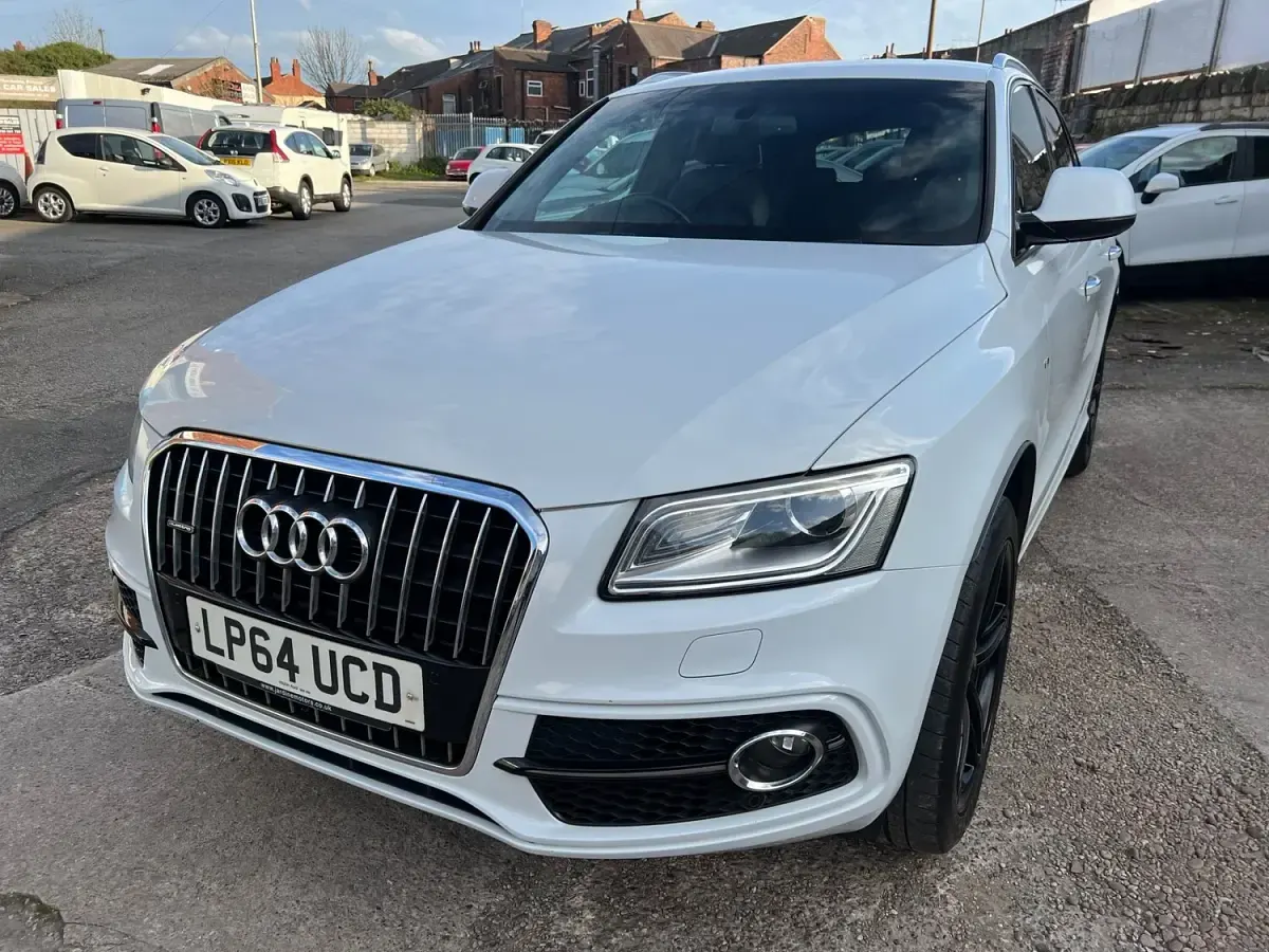 Begagnad Audi Q5 S-line plus 2015 Vit SUV