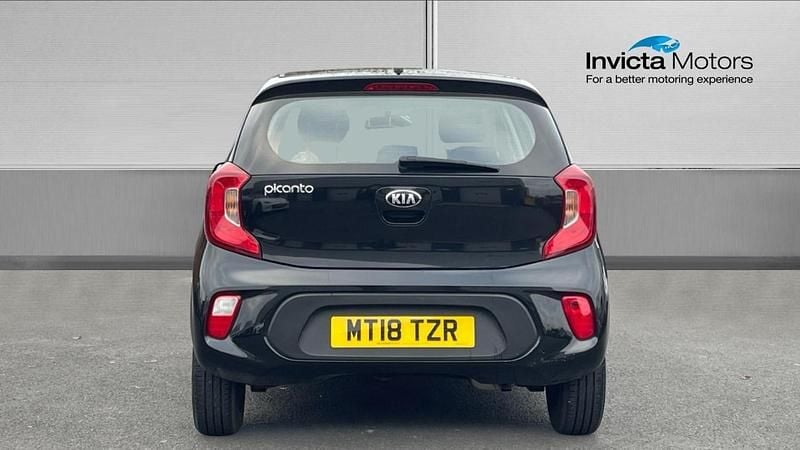 Used Kia Picanto 65 HP (47 kW) 2018 Black Hatchback
