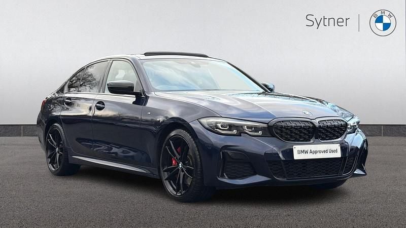 Used BMW M340 Comfort Edition 335 HP (246 kW) 2021 Blue Sedan